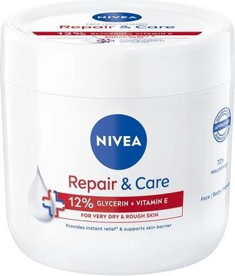 Actual product image NIVEA Hydrating body cream Repair & Care 400 ml (Body cream, 400 ml)