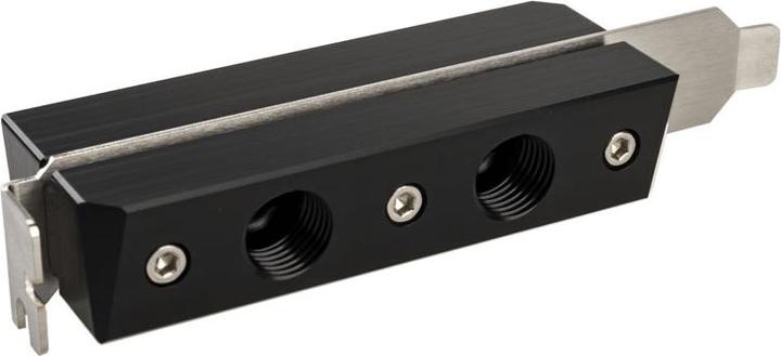 Produktbild Watercool PCI-Slot-Durchführung mit 2x 2 G1/4 IG