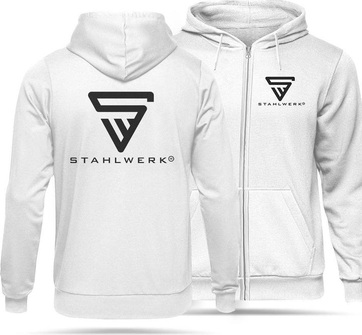 Image du produit Stahlwerk Jogging blanc taille L en 70% coton et 30% polyester (L)