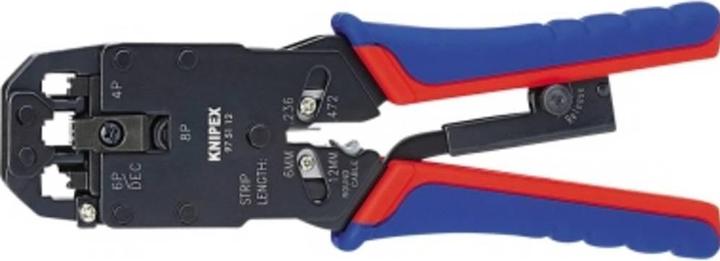 Produktbild Knipex Crimpzange Modularstecker (Wes (200 mm)