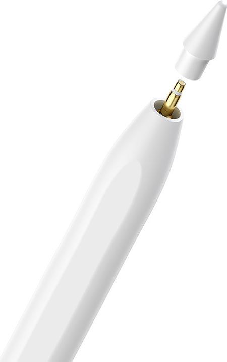 Actual product image Baseus Active stylus Smooth Writing Series with wireless charging, lightning (White)