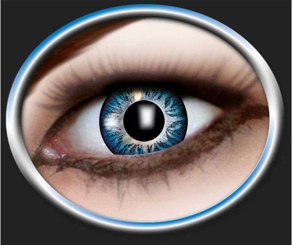 Produktbild Eyecatcher Kontaktlinsen 3-Ton blau (Blau, Schwarz)
