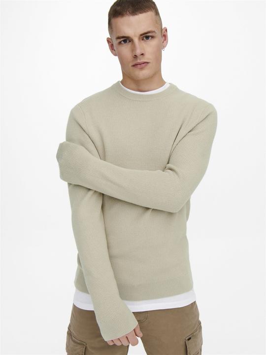 Produktbild Only & Sons Strukturstrick Strickpullover (S)