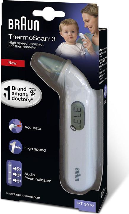 Immagine prodotto Braun ThermoScan 3 IRT3030 (Auricolare)
