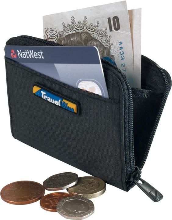Travel Blue Münzgeldbörse schwarz