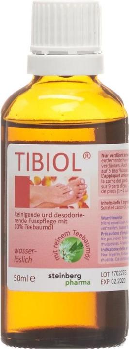 Image du produit Tibiol wasserlöslich (Bain de pieds, 50 ml)
