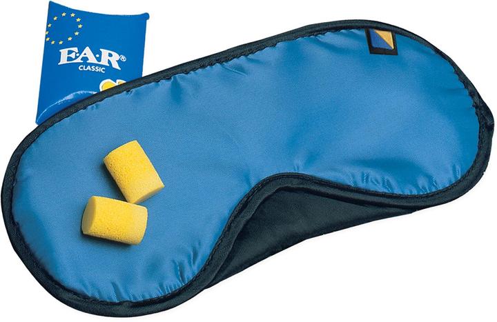 Actual product image Travel Blue Rest set (Sleeping mask)