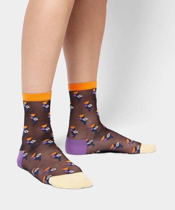 Actual product image DillySocks Tiny Flower Bouquet (Single pack, 39 - 41)