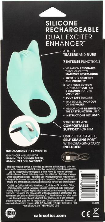 Actual product image CalExotics Dual Exciter Enhancer (7.50 cm)
