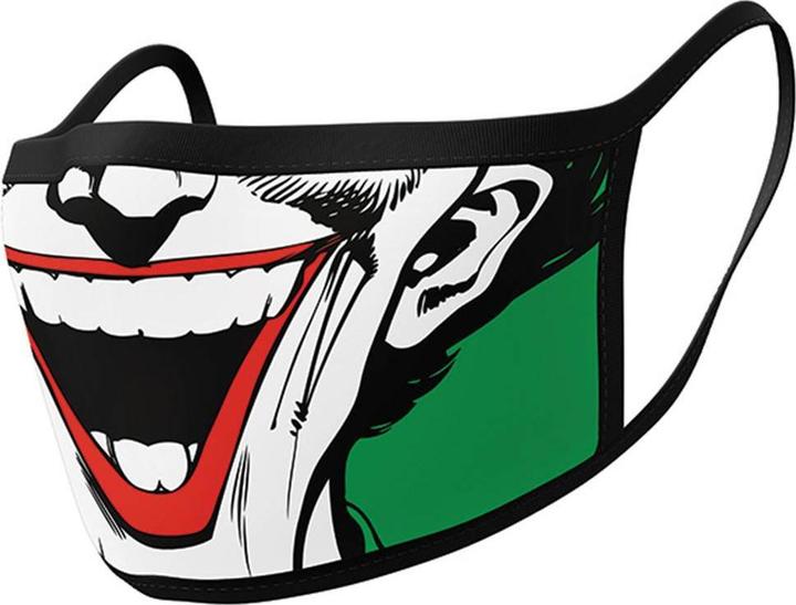 Produktbild Pyramid DC Comics: Mundschutz Joker Face (2er Set) (2 x)
