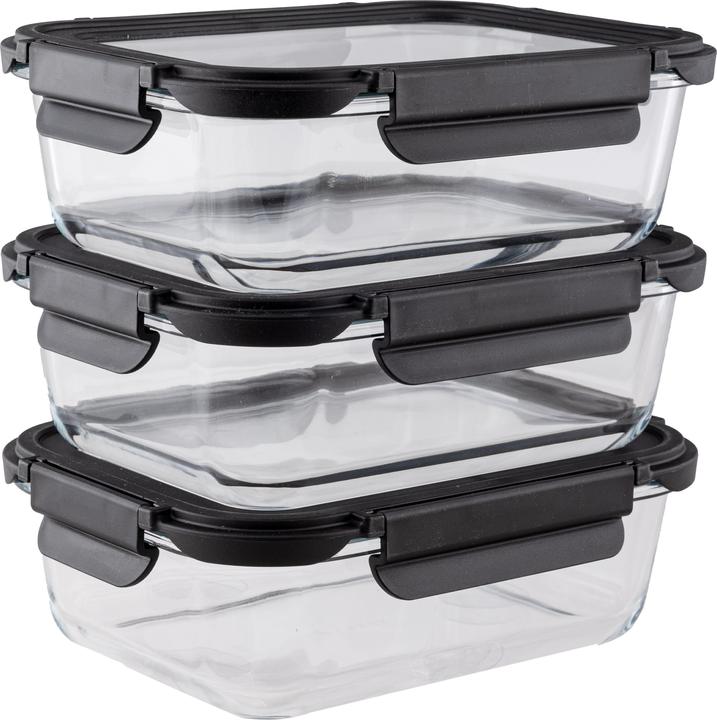 Actual product image Galaxus Storage container set of 3 (3 x 1050 ml) (1.05 l)