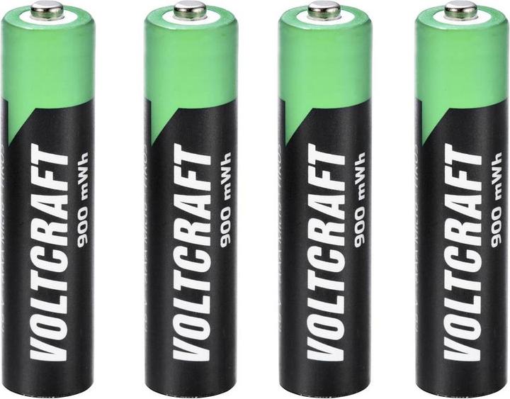 Actual product image Voltcraft HR03 Micro (AAA) rechargeable battery NiZn 550 mAh 1.6 V 1 pc. (1 pcs., AAA, 550 mAh)