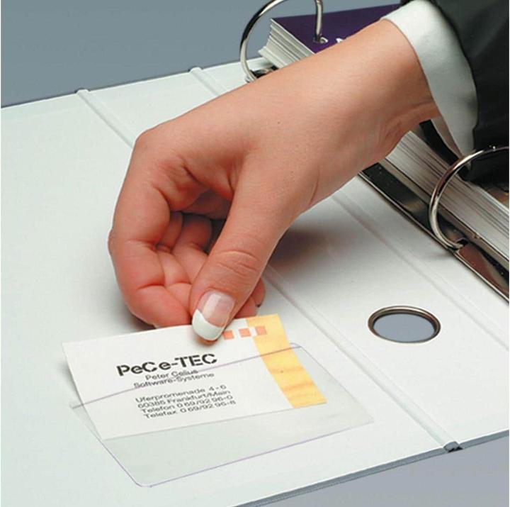 Immagine prodotto Sigel Borse per biglietti da visita (90 x 60 mm)