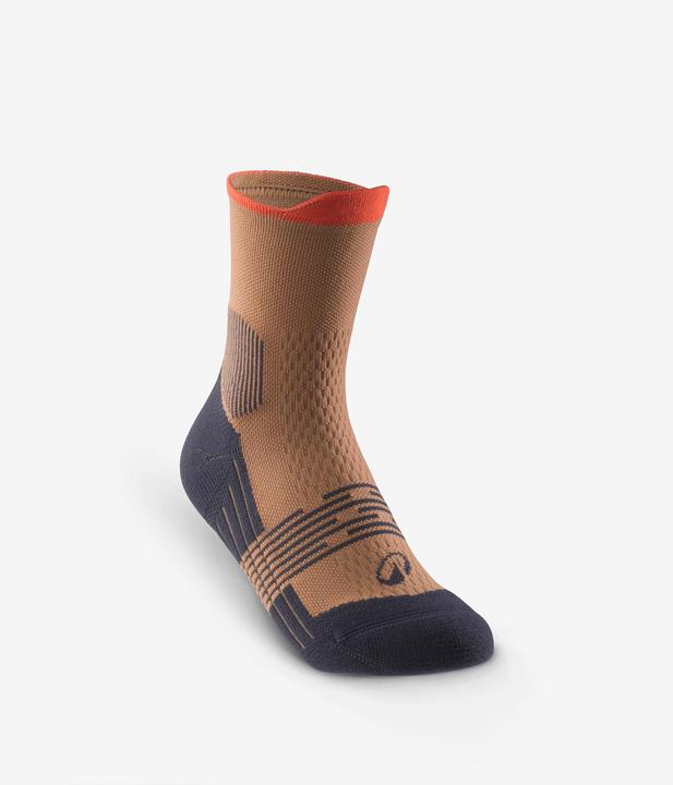 Produktbild Quechua Wandersocken Kinder halbhoch - Hike 500 braun (27)