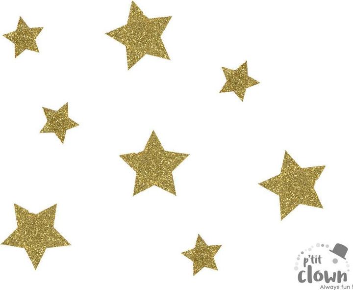 Produktbild P'tit Clown Party Popper Konfettikanone Gold