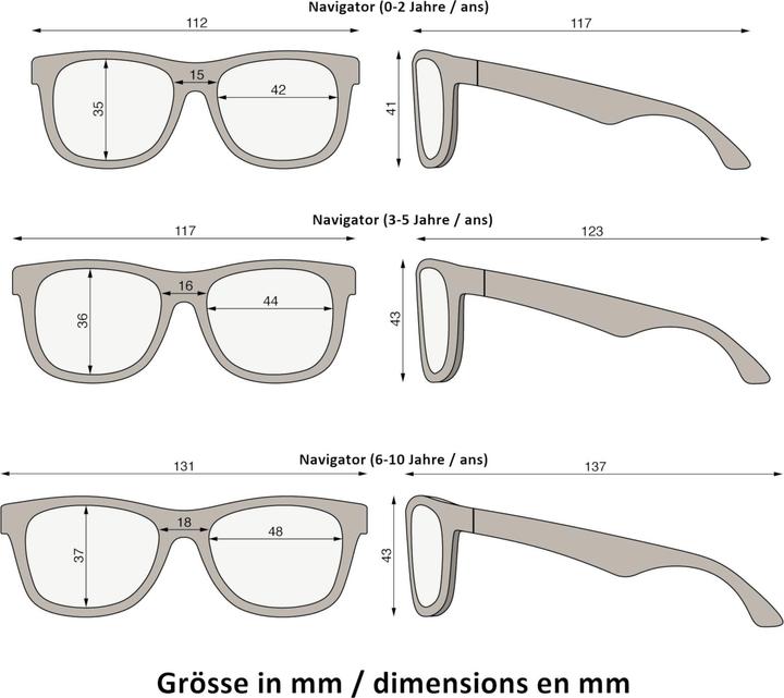Actual product image Babiators Polarized Blue Series Sunglasses
