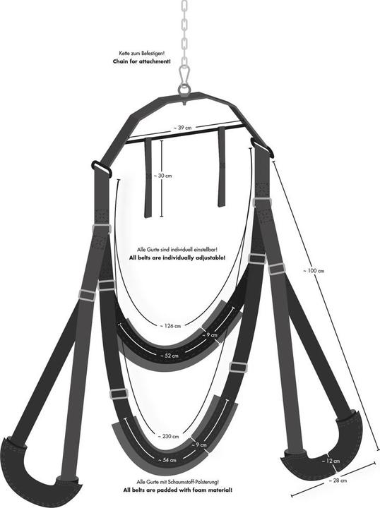 Actual product image Bad Kitty Swing