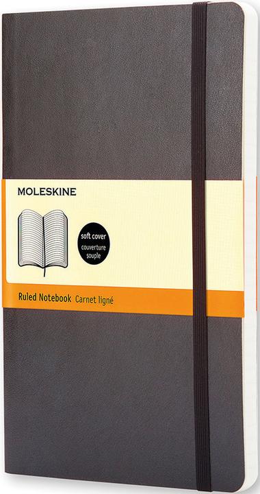 Actual product image Moleskine Classic Soft Large (A5, Lined, Soft cover)