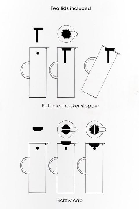 Actual product image Stelton EM 77 vacuum jug 1l brushed brass (900-8) (1 l)