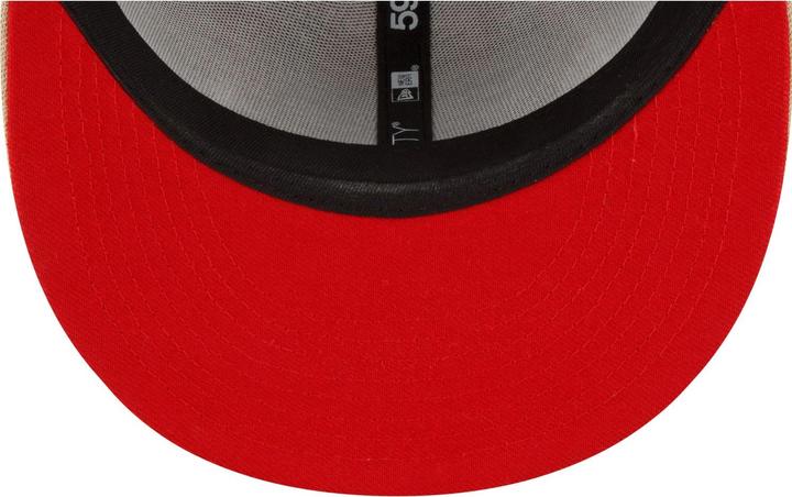 Actual product image New Era 59Fifty Fitted Cap - NBA Chicago Bulls camel - 7 1/8 (7 1/8)