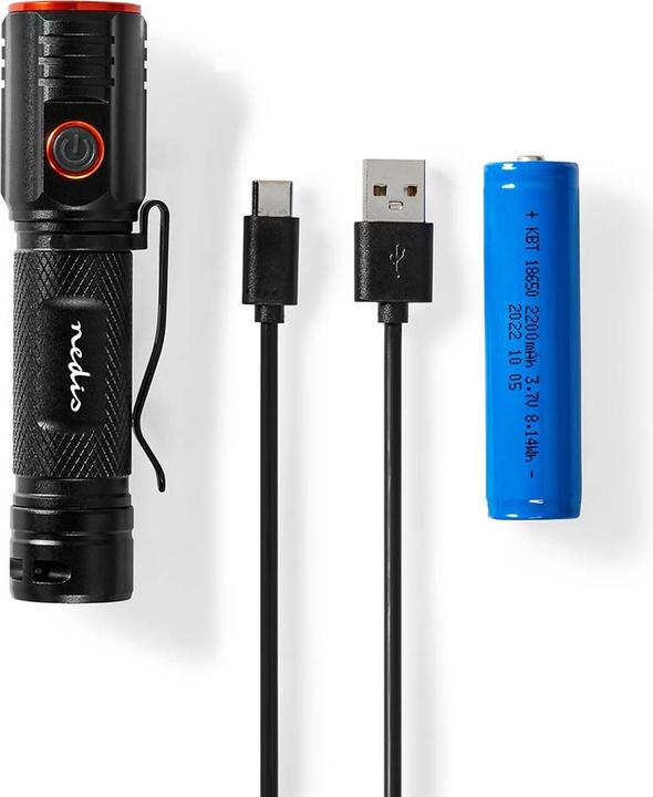 Produktbild Nedis LED-Taschenlampe (2.80 cm, 2000 lm)