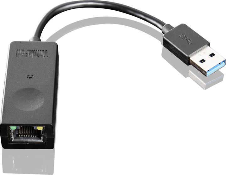 Produktbild Lenovo ThinkPad USB 3.0 Ethernet adapter - Netzwerkadapter - USB 3.0 - Gigabit Ethernet - FRU - f... (USB 3.0, RJ45 (1x))