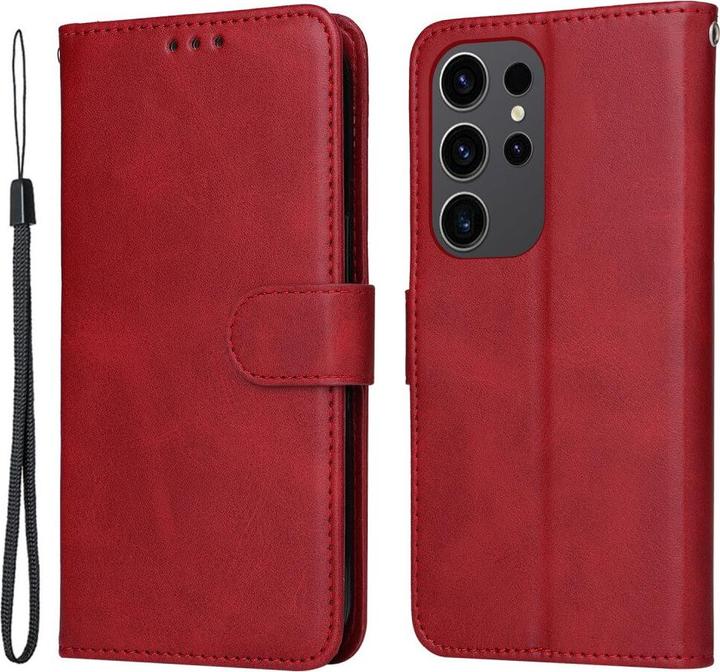 Cover-Discount Premium Handyhülle Etui rot (Samsung Galaxy S24 Ultra)