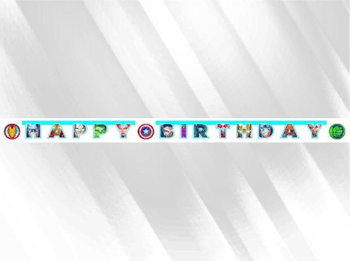 Produktbild PROF Alles Gute zum Geburtstag von Avengers Gurilande (One Size)
