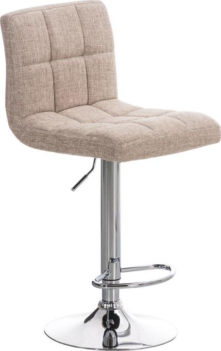 Produktbild Swisshandel24 Barhocker Peru STOFF, creme