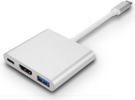 Actual product image Nilox NLX-TC-HDMIUSBT USB Graphics Adapter Silver (USB)