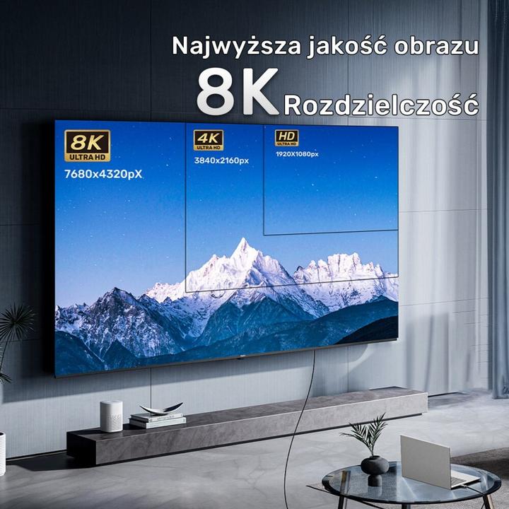 Produktbild Unitek Optisches Kabel HDMI 2.1 AOC 8K 120Hz 3m (3 m)