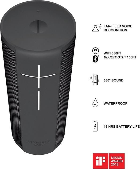 Actual product image UE Megablast (16 h, Rechargeable battery operated)