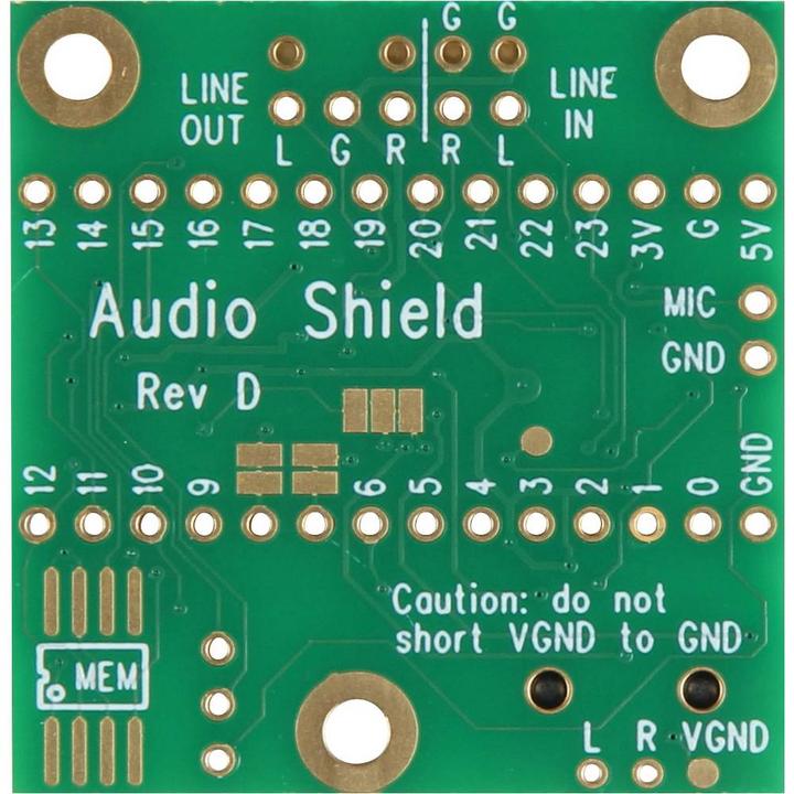 Immagine prodotto Joy-it Joy it scheda di espansione Scheda audio per Teensy 4.0