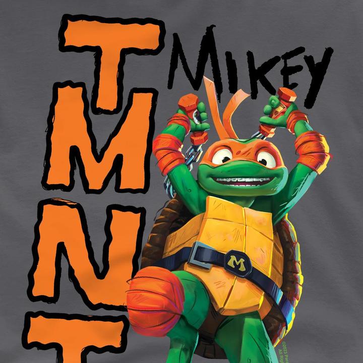 Immagine prodotto Teenage Mutant NT Mutant Mayhem Maglietta Michelangelo Uomo (4XL)