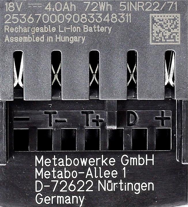 Produktbild Metabo Akku Set (18 V)