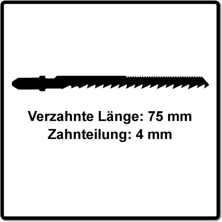 Produktbild Festool Stichsägeblatt S 75/4 K/20