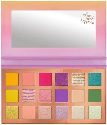 Actual product image essence Make Beauty Fun Eyeshadow Palette 18 Colours Shimmering and Intense (Shimmering and Intense)