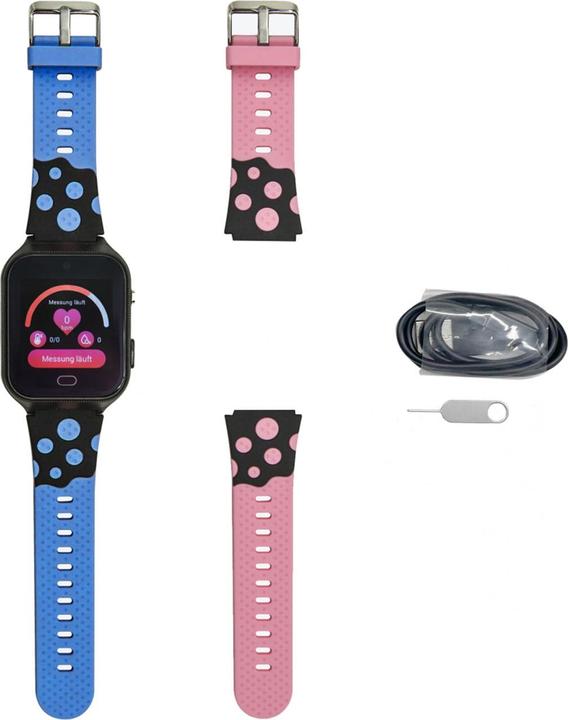 Image du produit Technaxx Montre intelligente pour enfants avec GPS, WLAN, 4G, bouton SOS (42 mm, 4G)