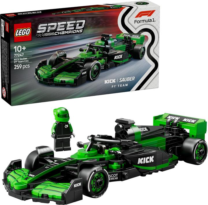 Actual product image LEGO KICK Sauber F1 Team C44 Rennauto (77247, LEGO Speed Champions)
