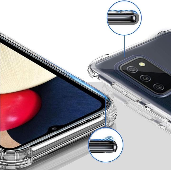 Immagine prodotto Screenguard Samsung Galaxy A02s Custodia Crystal Soft Airbag Bumper (Samsung Galaxy A02s)