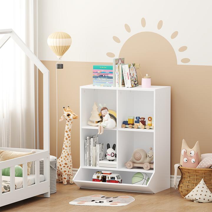 Produktbild Vicco Kinderregal Conny, Weiss, 65.5 x 82.5 cm