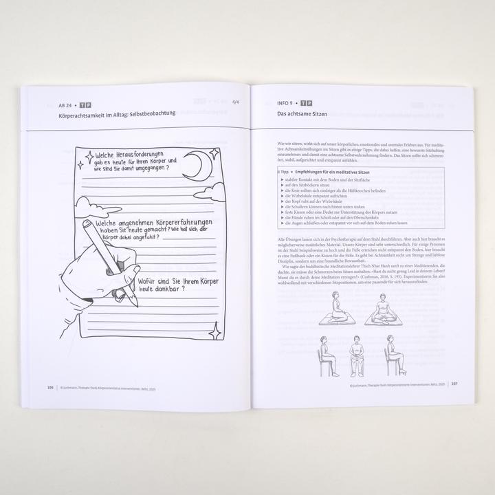 Produktbild Therapie-Tools Körperorientierte Interventionen (Deutsch, Ulrike Juchmann, 2025)