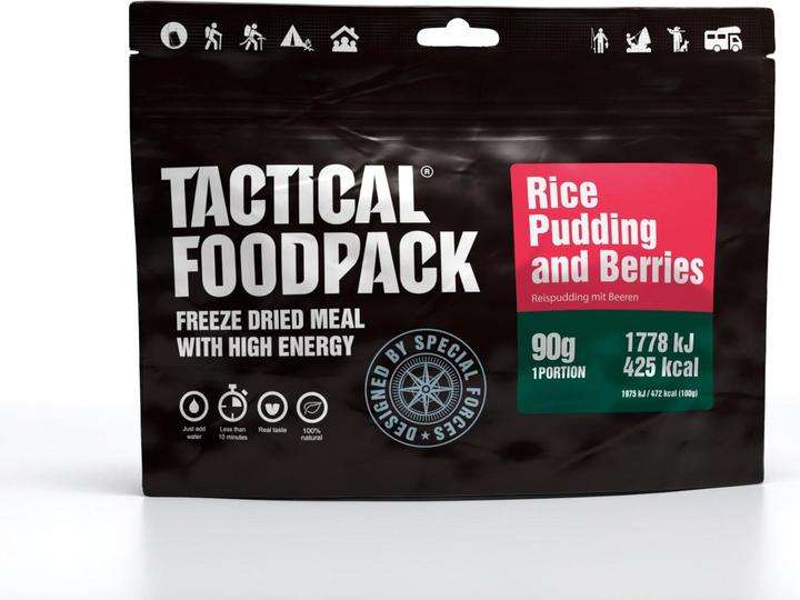 Image du produit Tactical Foodpack Riz au lait et aux baies (90 g)
