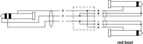 Actual product image Cordial CFY 0.9 VPP - Insert cable (0.90 m, 6.3mm jack)