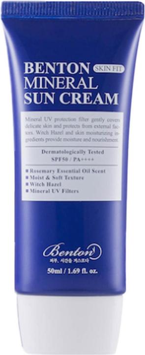 Immagine prodotto Benton Crema Solare Minerale Skin Fit (Crema solare, SPF 50, 50 ml)
