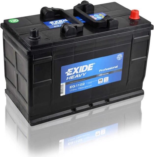 Image du produit Exide EG1102 Heavy Professional Batterie de camion (12 V, 110 Ah, 750 A)