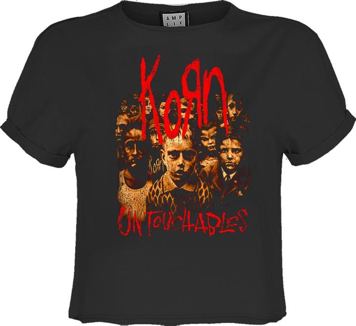 Immagine prodotto Amplified Untouchables Maglietta Corta Korn Donna (L)