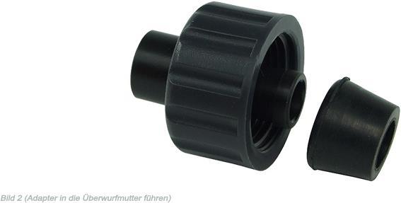 Actual product image Aquatuning Connection adapter for ultra continuous cooler 150 to G1/4