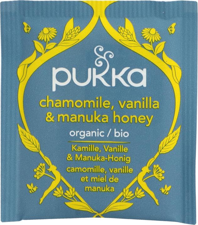 Actual product image Pukka Chamomile, Vanilla & Manuka Honey (50 g)
