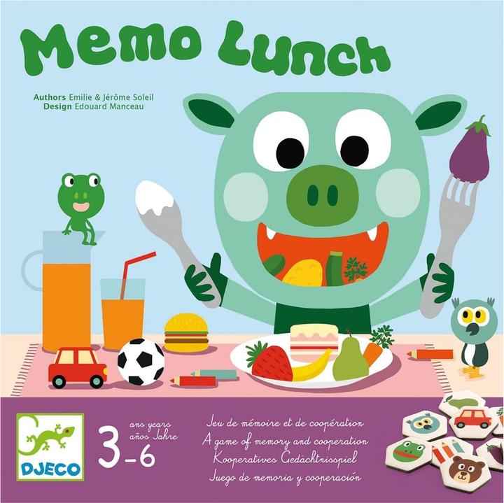 Actual product image Djeco Memo lunch